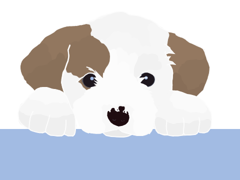 ♥ Blockshade Puppy Parallax♥
