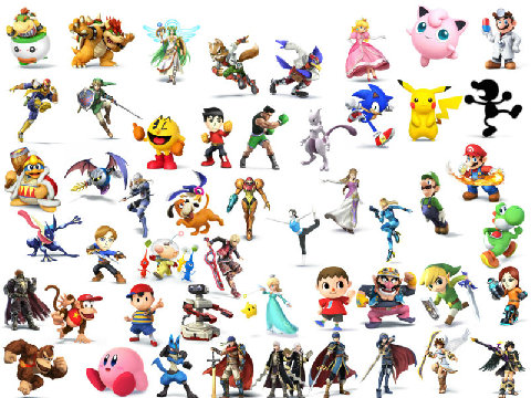 The ssb4 roster (so far)