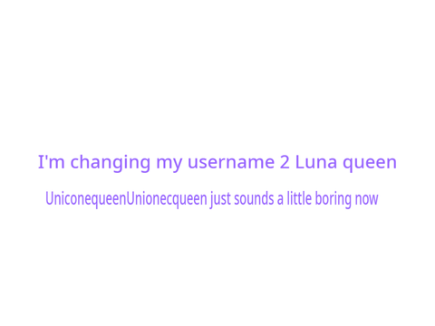 Announcement