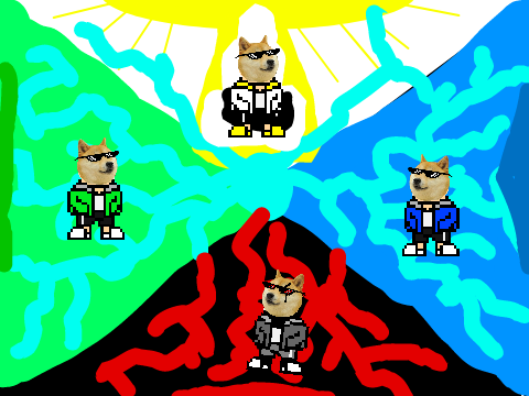 iDogeTV's Backstory series art