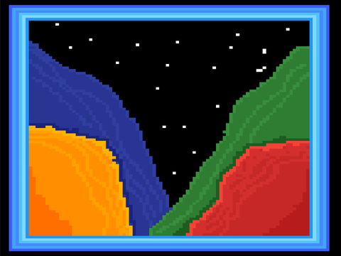 Night in the Hills