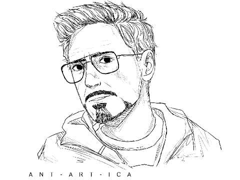 ✒︎ Tony Stark || Marvel Fan Art