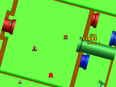 Mario Kart Pacman! Phone and touchscreen ready!!!bosco