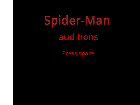 Spider-Man Auditions for supergames1