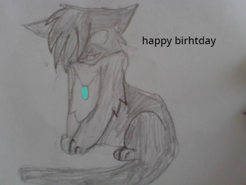 happy birthday to @demonicllama666 and @my_cat_midnight