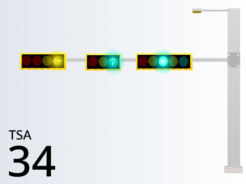 Traffic Signal Animation 34