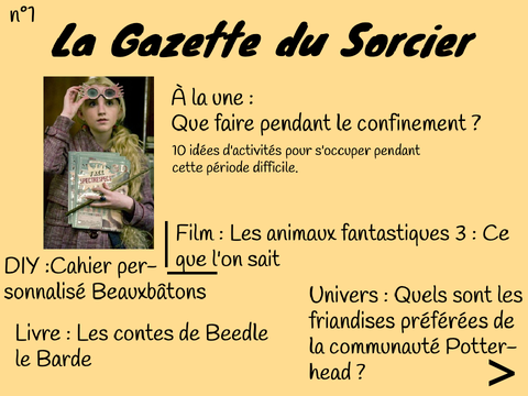 La Gazette du Sorcier n°1