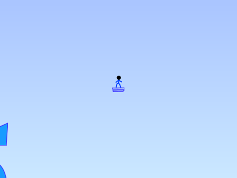rainbow fishing boat physics test