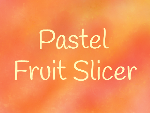 Pastel Fruit Slicer
