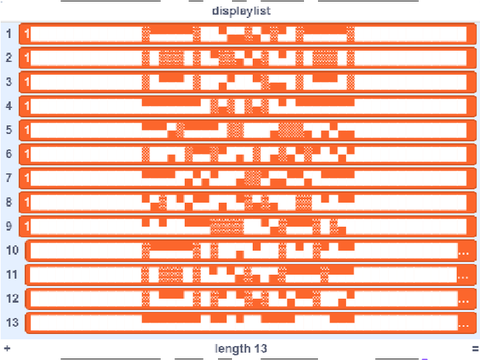 QR Code List