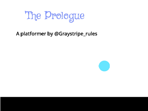 The Prologue (Platformer)