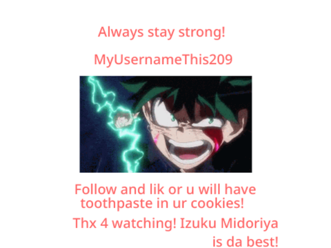 My New New Outro