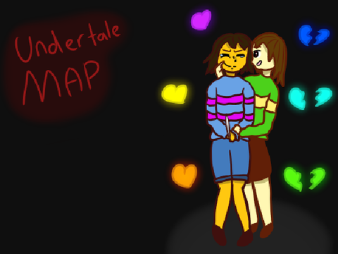 Part 12 Love me I say- UNDERTALE map