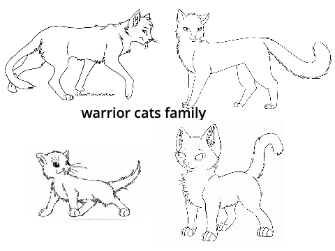 design a warrior cats family CC/ open