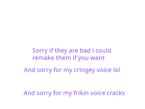 Lines that are bad becouse i suck