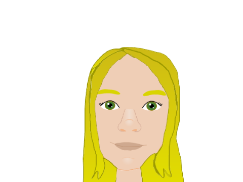 I drew a realistic pic of my self