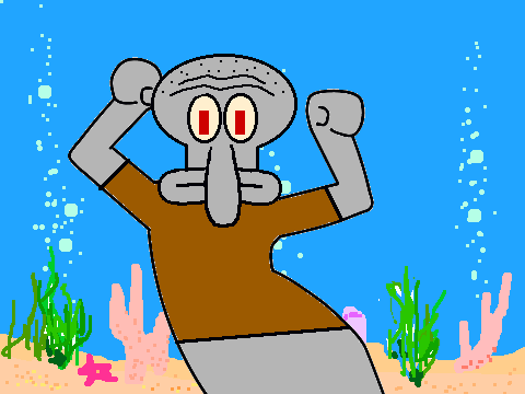 Squidward Caramelldancen!!!!!!
