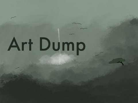 ✦ lost in the mist ✦ - Mini Art Dump