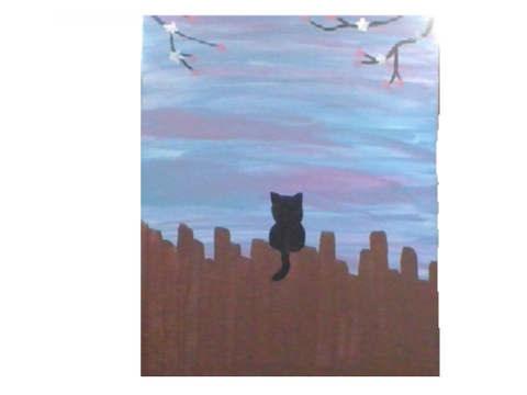 Cat art. By BobaChicken <3