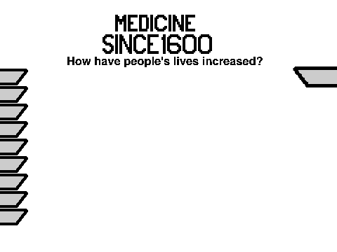 Medicine Since 1600