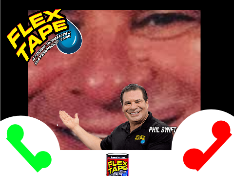 Phone call from Phil Swift by Flex Tape!