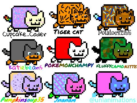 Add yourself as Nyan Cat!