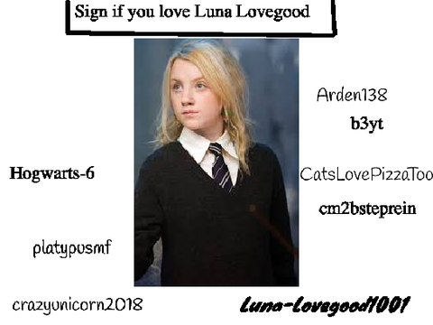 Do you love Luna Lovegood??