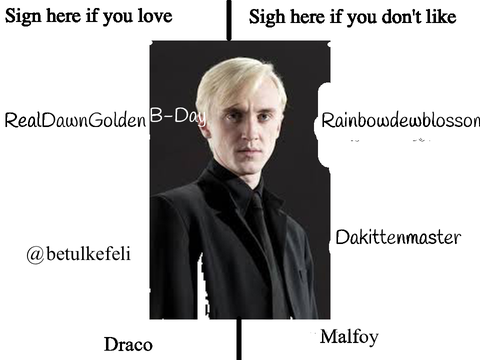 Do you like or love Draco Malfoy