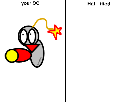 Draw your OC and I will Hat-ify it! 