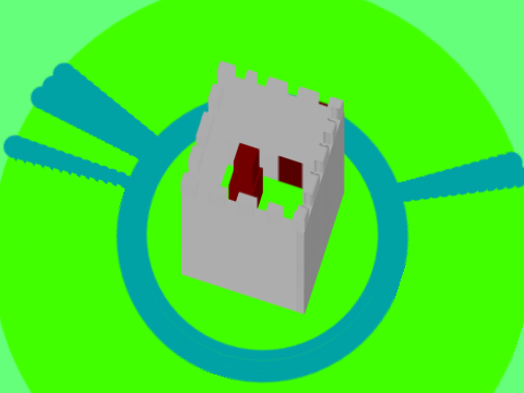 3D castle