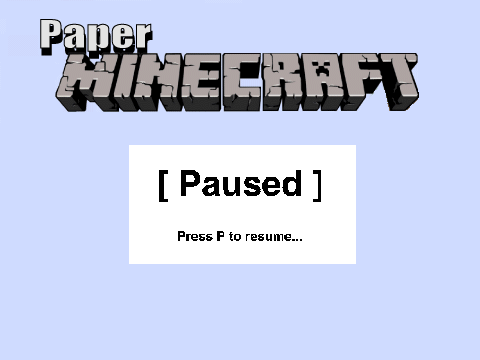 Paper Minecraft v11.5 (Minecraft 2D) remix
