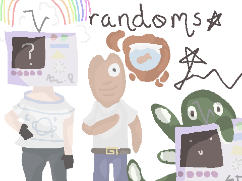 basically lineless art