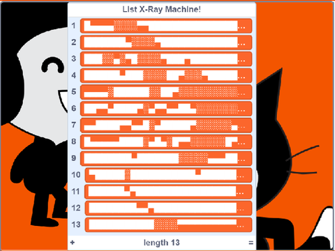 List X-Ray Machine!