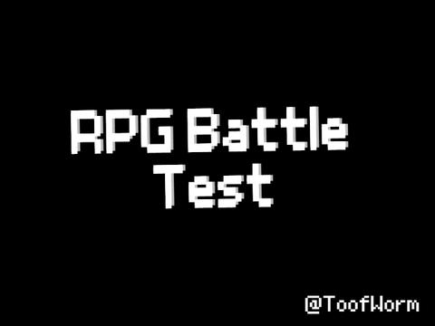 (Small Update) RPG Battle Test