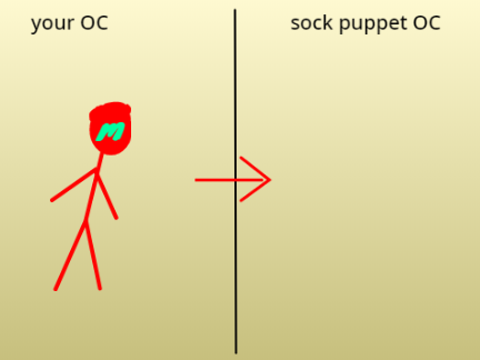 draw ur oc and i'll make it a sock puppet remix
