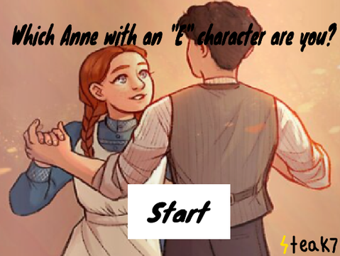 Which Anne with an E character are you? 