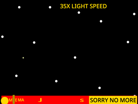 SOLAR SYSTEM SPEED CROSS(TO SCALE WITH NO DWARF PLANETS)