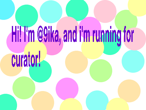 Why @9ika would be an awesome curator