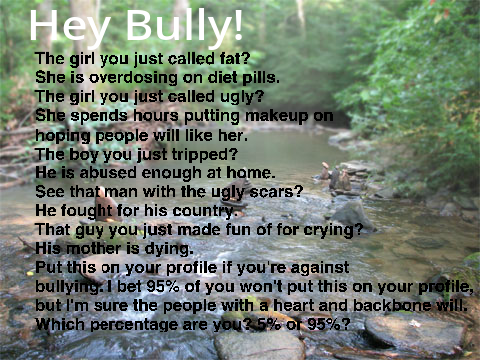 Help stop bullying. Remix this remix