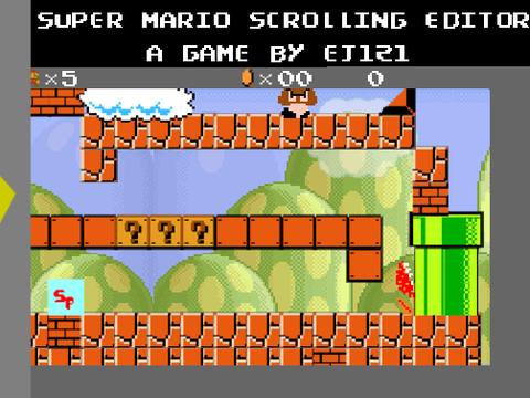 Super Mario Maker Alpha Release ting
