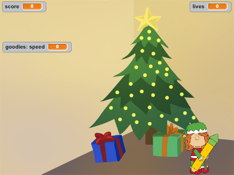 RVA Coder Dojo Elf Wrap Game