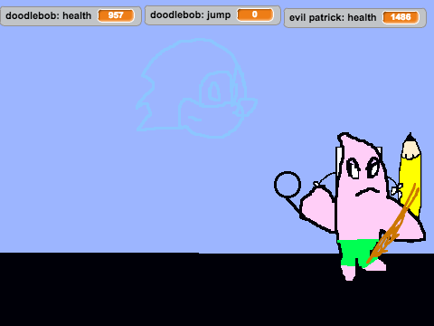 doodlebob : the magic pencil boss 1 remix