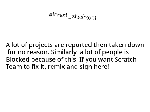 Fix the reporting system petition  remix