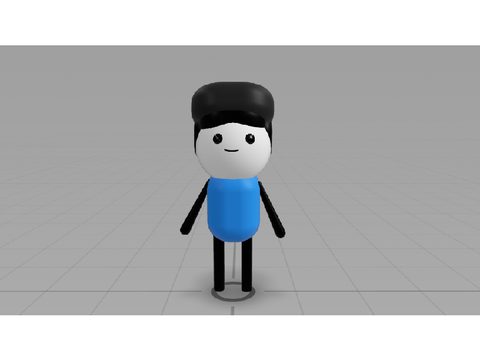 3D OC for @unfamous