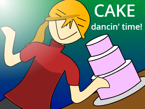 [RESHARED] Cake Dancing Timeeee