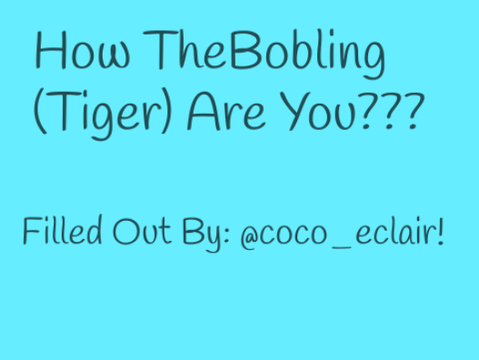 How TheBobling am I?