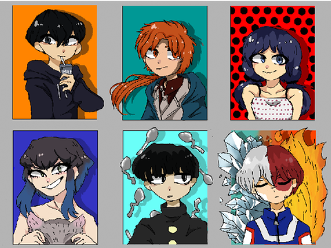 6 fanarts challente