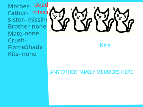 The Four Clans RP- Signup Sheet  remix