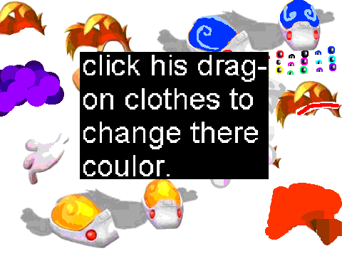 Rayman Dressing Disaster