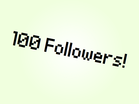 100 Followers!